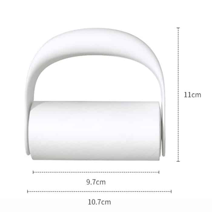 Haushaltsroller, abnehmbarer, staubklebender Fusselaufkleber für Kleidung, White, Yellow, Green, Blue, Crange, Replace Paper Core 40 Tear, Replace Paper Core 50 Tear – Bild 3