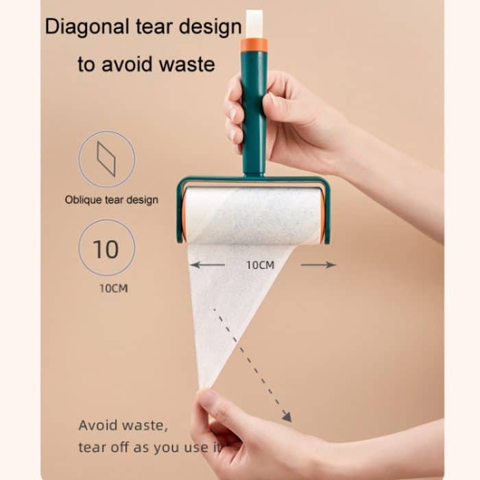 Abreißrolle, Kleidung, Haustier, klebriges Haar, Rollenbürste, Pink, Green, Blue, 3 Rolls Replace Paper – Bild 3