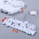 4,5 V Happy Halloween Hängender Fledermaus-Anhänger, Party-Dekorationszubehör – Bild 3