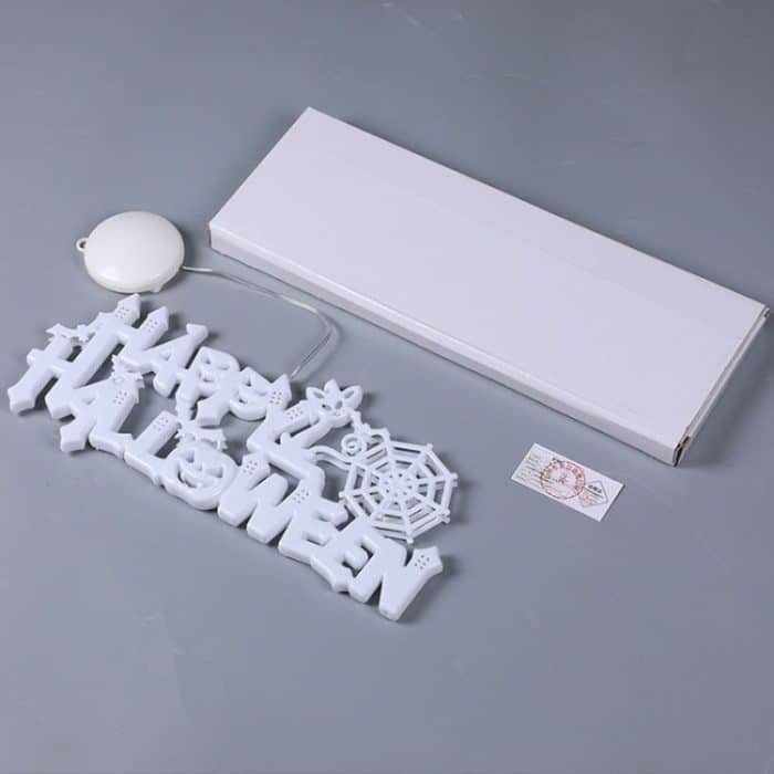 4,5 V Happy Halloween Hängender Fledermaus-Anhänger, Party-Dekorationszubehör – Bild 6