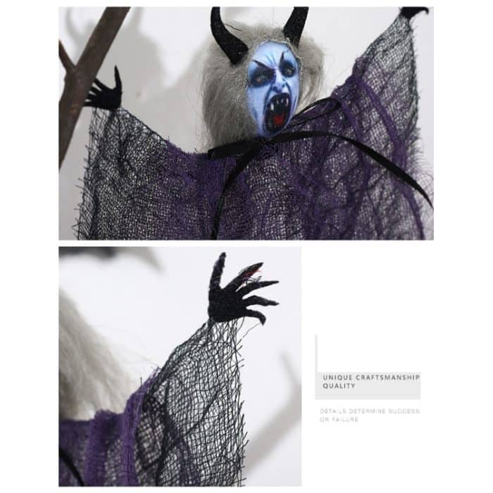 Halloween-Dekorationen, Horror, böse Geisterpuppe, Anhänger, Spukhaus, Dekoration, Requisiten – Bild 6