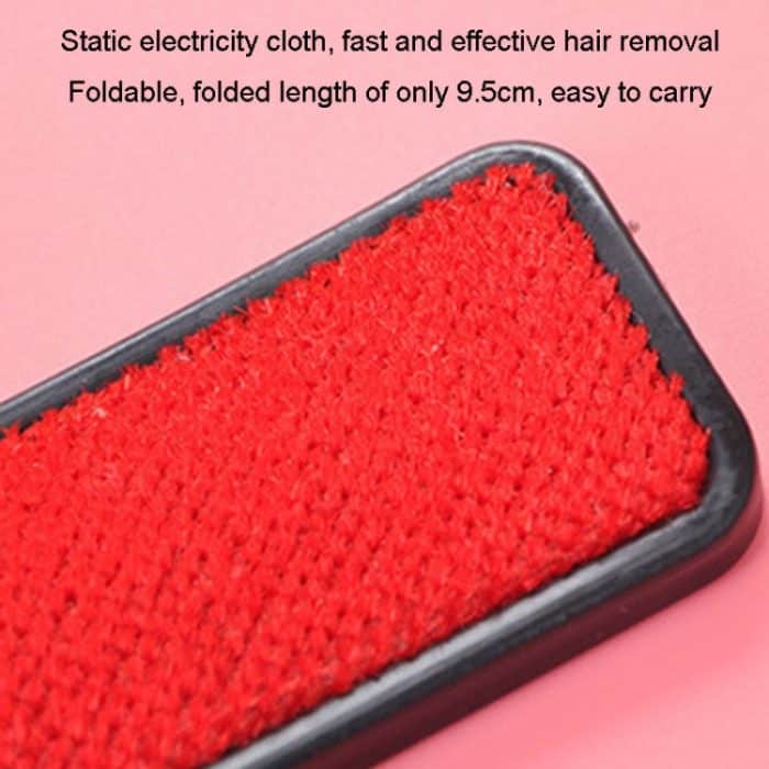 Tragbare Kleiderhaarentfernungsbürste, zusammenklappbar, statischer Haarentferner – Bild 3