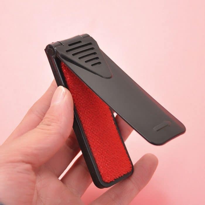 Tragbare Kleiderhaarentfernungsbürste, zusammenklappbar, statischer Haarentferner – Bild 4