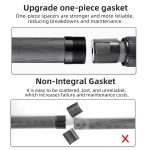 Tragbares Klappstativ aus Kohlefaser für Spiegelreflexkameras, kardanische Fotografie-Halterung mit niedrigem Schwerpunkt, BEXIN RC254, BEXIN RC254+LH-28 – Bild 6