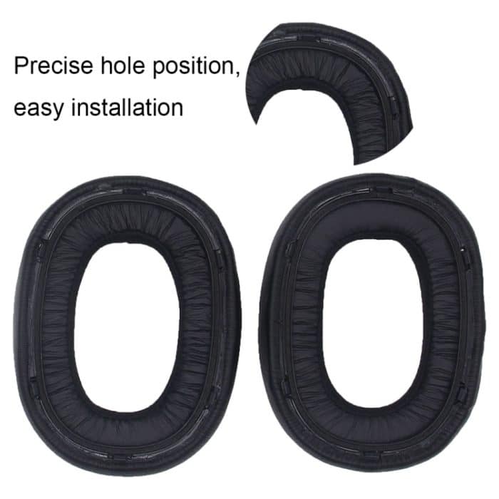 2 Stück für AKG N700NC Kopfhörer Ledertasche Schwamm Ohrenschützer – Bild 3