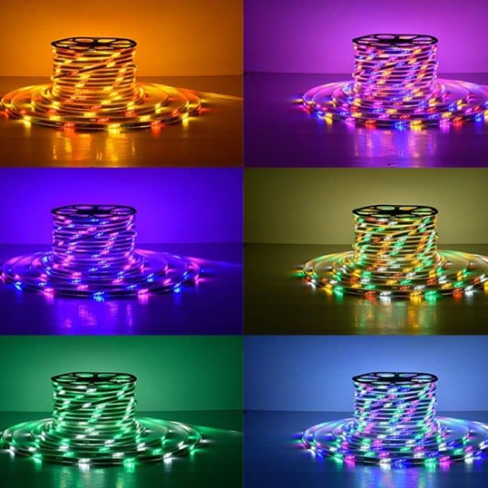 1 m wasserdichte, farbbeständige LED-Streifen, Neonlichtleiste, 2835 96 Beads Horse Racing Light Strip, 2835 144 Beads Horse Racing Light Strip, 5050 60 Beads RGB Light Strip, 5050 120 Beads RGB Light Strip – Bild 7