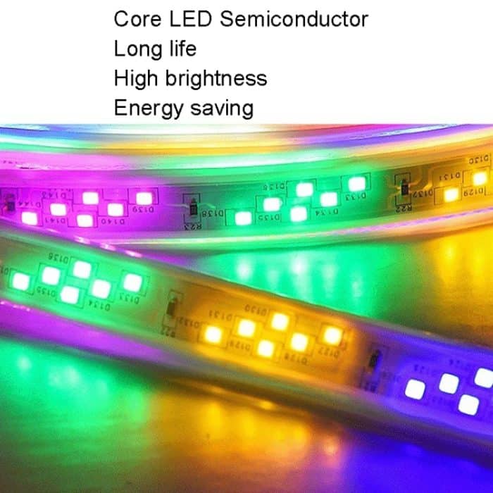 1 m wasserdichte, farbbeständige LED-Streifen, Neonlichtleiste, 2835 96 Beads Horse Racing Light Strip, 2835 144 Beads Horse Racing Light Strip, 5050 60 Beads RGB Light Strip, 5050 120 Beads RGB Light Strip – Bild 8