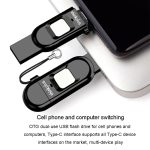 Lenovo Thinkplus TFU301 Dual Interface Typ-C+USB-Fingerabdruck-verschlüsseltes USB-Flash-Laufwerk, TFU301 32G, TFU301 256G – Bild 4