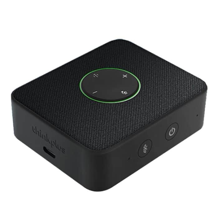 Lenovo Thinkplus MCP01 Intelligente Videokonferenz, omnidirektionaler Mikrofonton, tragbarer Bluetooth-Mikrofonlautsprecher – Bild 1