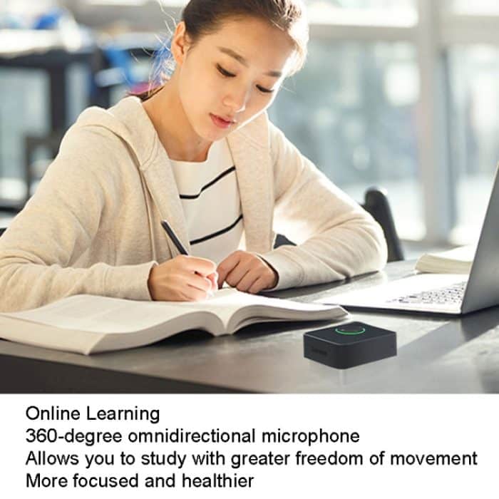 Lenovo Thinkplus MCP01 Intelligente Videokonferenz, omnidirektionaler Mikrofonton, tragbarer Bluetooth-Mikrofonlautsprecher – Bild 12