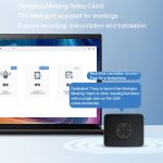 Lenovo Thinkplus MCP01 Intelligente Videokonferenz, omnidirektionaler Mikrofonton, tragbarer Bluetooth-Mikrofonlautsprecher – Bild 7