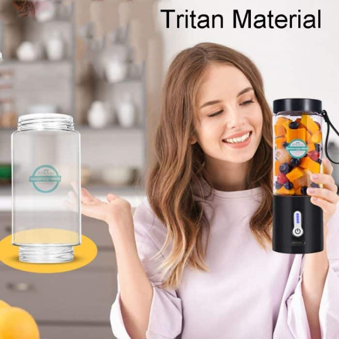 Tragbarer, multifunktionaler, wiederaufladbarer USB-Entsafter, elektrischer Mini-Entsafter – Bild 8