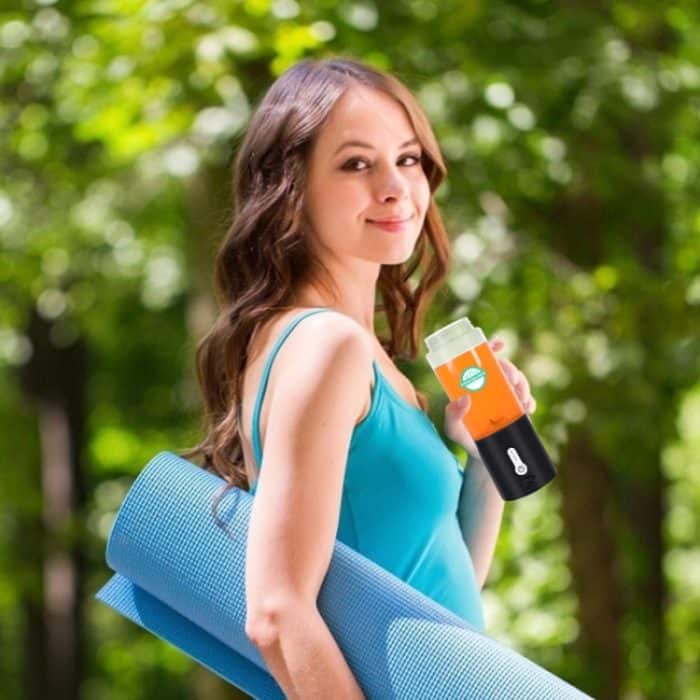 Tragbarer, multifunktionaler, wiederaufladbarer USB-Entsafter, elektrischer Mini-Entsafter – Bild 10