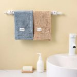 Backfarbe No Punch Curtain Teleskopstangenhaken Stützhalterung, 30cm-50cm, 40cm-70cm, 55cm-90cm, 60cm-110cm, White Hook 2pcs/set, Transparent Hook 2pcs/set – Bild 7