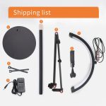 LED-Halbmond-Schönheitslampe, Maniküre, Augenbrauen, Tätowierungen, Wimpernfülllicht, EU Plug, US Plug, UK Plug, AU Plug – Bild 2