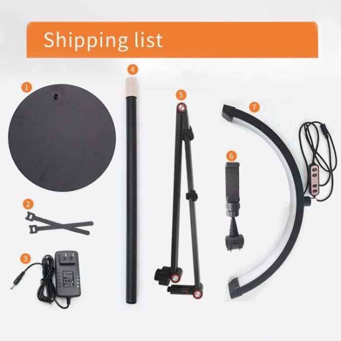 LED-Halbmond-Schönheitslampe, Maniküre, Augenbrauen, Tätowierungen, Wimpernfülllicht, EU Plug, US Plug, UK Plug, AU Plug – Bild 2