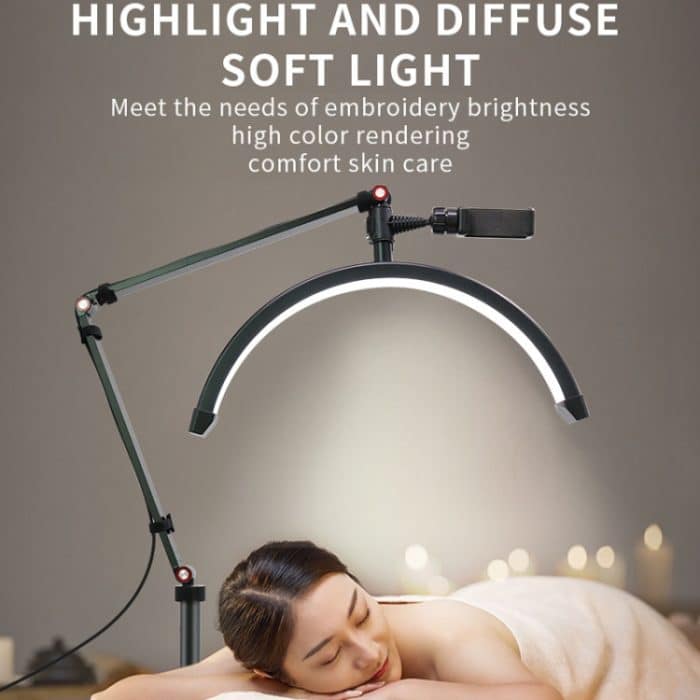 LED-Halbmond-Schönheitslampe, Maniküre, Augenbrauen, Tätowierungen, Wimpernfülllicht, EU Plug, US Plug, UK Plug, AU Plug – Bild 16