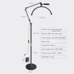 LED-Halbmond-Schönheitslampe, Maniküre, Augenbrauen, Tätowierungen, Wimpernfülllicht, EU Plug, US Plug, UK Plug, AU Plug – Bild 3