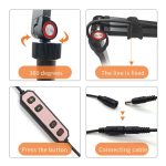 LED-Halbmond-Schönheitslampe, Maniküre, Augenbrauen, Tätowierungen, Wimpernfülllicht, EU Plug, US Plug, UK Plug, AU Plug – Bild 4