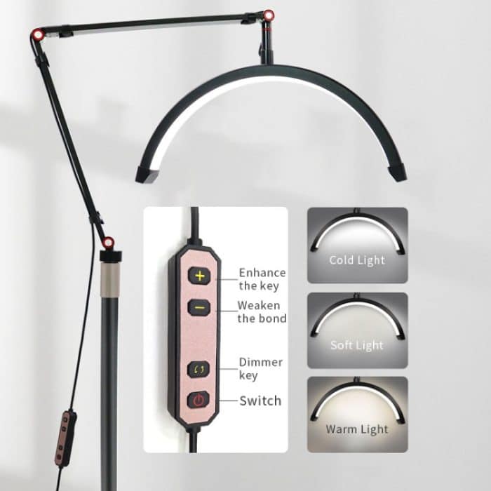 LED-Halbmond-Schönheitslampe, Maniküre, Augenbrauen, Tätowierungen, Wimpernfülllicht, EU Plug, US Plug, UK Plug, AU Plug – Bild 9