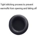2 stücke Für Somic G941 Kopfhörer Ohr Baumwolle Ohrenschützer Ersatz Headset Ohr Kissen Leder Fall, For Somic G941 (Black) – Bild 5