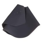 Haarschneiden, verstellbare Schalumhänge, Silikon-Friseurpolster, Halswickelschutz für Salon, Small Red, Small Gray, Large Red, Large Gray – Bild 2