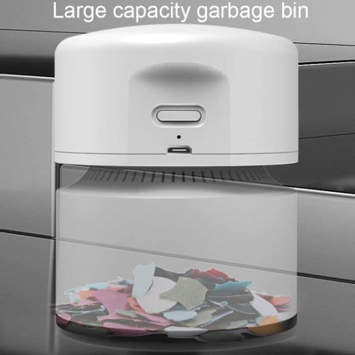 Desktop-Mini-Staubsauger, USB wiederaufladbar, für Büro und Zuhause, tragbarer Papierreiniger – Bild 6
