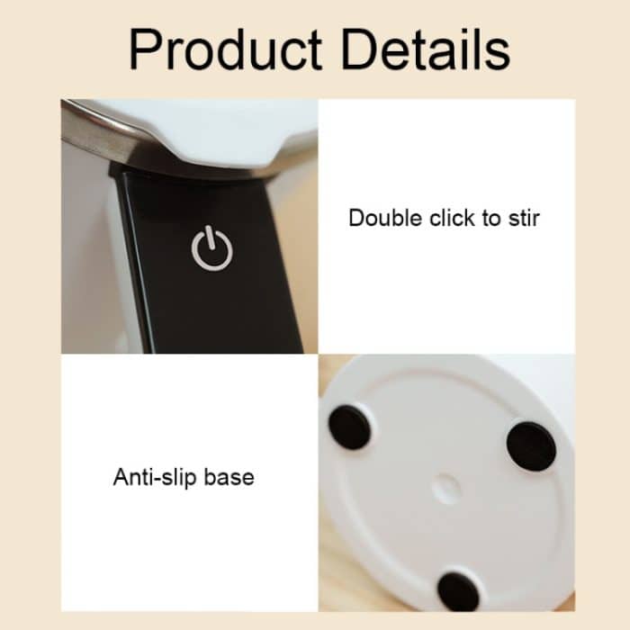 JB-01 Intelligente Temperaturmessung, magnetische LCD-Digitalanzeige, automatischer Mischbecher, Magnetic (White) – Bild 12