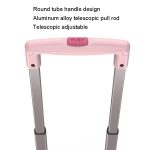 Tragbarer, zusammenklappbarer Einkaufswagen aus Kunststoff, kleiner Einkaufswagen für den Lebensmitteleinkauf, Two Wheels Dark Blue, Two Wheels Green, Two Wheels Rose Pink, Universal Wheel Pink, Universal Wheel Black, Universal Wheel Green... – Bild 3