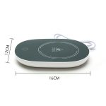 Thermostat-Tassenset mit konstanter Temperaturheizung, intelligente Keramik-Kaffeetasse, USB Plug(Green+Gift Box) – Bild 2