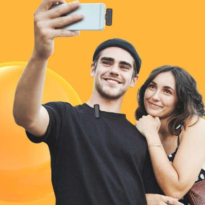 Ein bis zwei Outdoor-Aufnahme-Lavalier-Mikrofone, kabelloses Mikrofon mit Geräuschunterdrückung für Live-Streaming, Type-C, 8 Pin – Bild 12