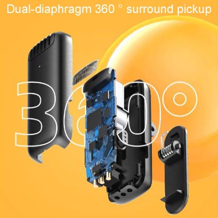 Ein bis zwei Outdoor-Aufnahme-Lavalier-Mikrofone, kabelloses Mikrofon mit Geräuschunterdrückung für Live-Streaming, Type-C, 8 Pin – Bild 6