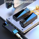 Ein bis zwei kabellose Lavalier-Mikrofone für Außenaufnahmen mit Geräuschunterdrückung, Type-C, 8 Pin – Bild 5