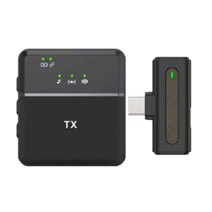 Drahtloses Lavalier-Mikrofon, Eins-zu-Eins-Live-Aufnahme, Mikrofone mit Geräuschunterdrückung, Type-C, 8 Pin – Bild 1