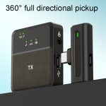 Drahtloses Lavalier-Mikrofon, Eins-zu-Eins-Live-Aufnahme, Mikrofone mit Geräuschunterdrückung, Type-C, 8 Pin – Bild 2