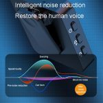 Drahtloses Lavalier-Mikrofon, Eins-zu-Eins-Live-Aufnahme, Mikrofone mit Geräuschunterdrückung, Type-C, 8 Pin – Bild 11