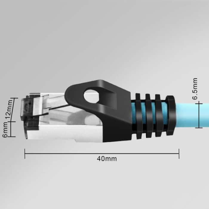 Doppelt geschirmtes CAT5-Gigabit-Industrie-Ethernet-Kabel, Hochgeschwindigkeits-Breitbandkabel, 0.2m, 0.3m, 0.5m, 1m, 1.5m, 2m, 3m, 5m, 8m, 10m, 15m, 20m, 25m, 30m, 35m, 40m, 50m – Bild 5