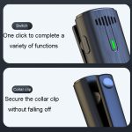 Ein bis zwei kabellose Lavalier-Mikrofone für Außenaufnahmen mit Geräuschunterdrückung, Type-C, 8 Pin – Bild 9