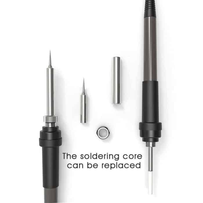 Baku BA-909D+ 750 W 3-in-1-Heißluft-Lötstation, Bildschirmentferner für Mobiltelefone, US Plug 110V, EU Plug 220V – Bild 11