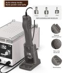 Baku BA-909D+ 750 W 3-in-1-Heißluft-Lötstation, Bildschirmentferner für Mobiltelefone, US Plug 110V, EU Plug 220V – Bild 12