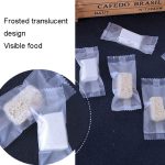 Maschinenversiegelter, durchscheinender, gefrosteter Nougat-Verpackungsbeutel, 200pcs /Pack 3.5x8.5cm, 200pcs /Pack 4x9.5cm – Bild 5