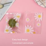 Keksverpackungsbeutel mit Gänseblümchenmuster, maschinenverschließbare Snackbeutel, 100pcs /Pack 4x9.5cm, 100pcs /Pack 5.5x8.5cm, 100pcs /Pack 7x10cm, 100pcs /Pack 9x11.5cm, 100pcs /Pack 10x13.5cm, 100pcs /Pack 11x15cm – Bild 2
