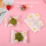Keksverpackungsbeutel mit Gänseblümchenmuster, maschinenverschließbare Snackbeutel, 100pcs /Pack 4x9.5cm, 100pcs /Pack 5.5x8.5cm, 100pcs /Pack 7x10cm, 100pcs /Pack 9x11.5cm, 100pcs /Pack 10x13.5cm, 100pcs /Pack 11x15cm – Bild 4