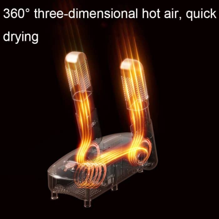 YM-102 Smart Home Timing UV-Lila-Licht-Sterilisations- und Desodorierungstrockner Tragbarer Schuhtrockner, US Plug, EU Plug – Bild 6