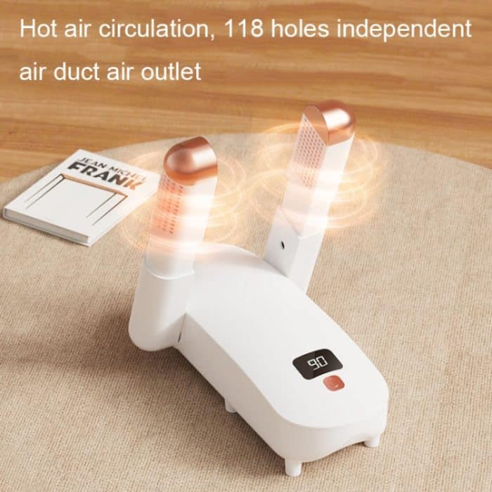 YM-102 Smart Home Timing UV-Lila-Licht-Sterilisations- und Desodorierungstrockner Tragbarer Schuhtrockner, US Plug, EU Plug – Bild 7