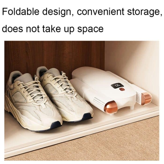 YM-102 Smart Home Timing UV-Lila-Licht-Sterilisations- und Desodorierungstrockner Tragbarer Schuhtrockner, US Plug, EU Plug – Bild 9