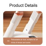 YM-102 Smart Home Timing UV-Lila-Licht-Sterilisations- und Desodorierungstrockner Tragbarer Schuhtrockner, US Plug, EU Plug – Bild 10