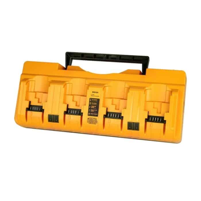 DCB104 Tragbares Schnellladegerät 12V-20V Elektrowerkzeug-Lithium-Batterieladegerät, für Dewalt DCB127 / DCB200 / DCB205 / DCB206, US, EU, UK, AU – Bild 1
