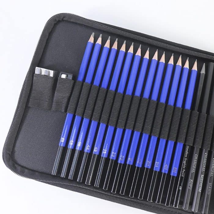35-in-1 Malskizzenstift-Set, professionelle Zeichenwerkzeuge, 35-in-1 – Bild 8
