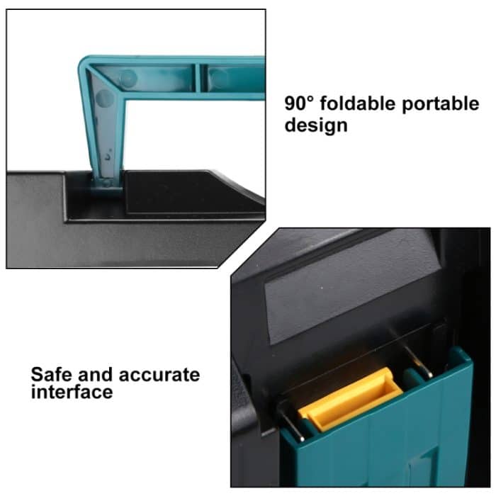 4-Port 18V Lithium-Ionen-Ladegerät DC18SF für Makita BL1430 / BL1820 / BL1830 / BL1850, US, EU, UK, AU – Bild 4